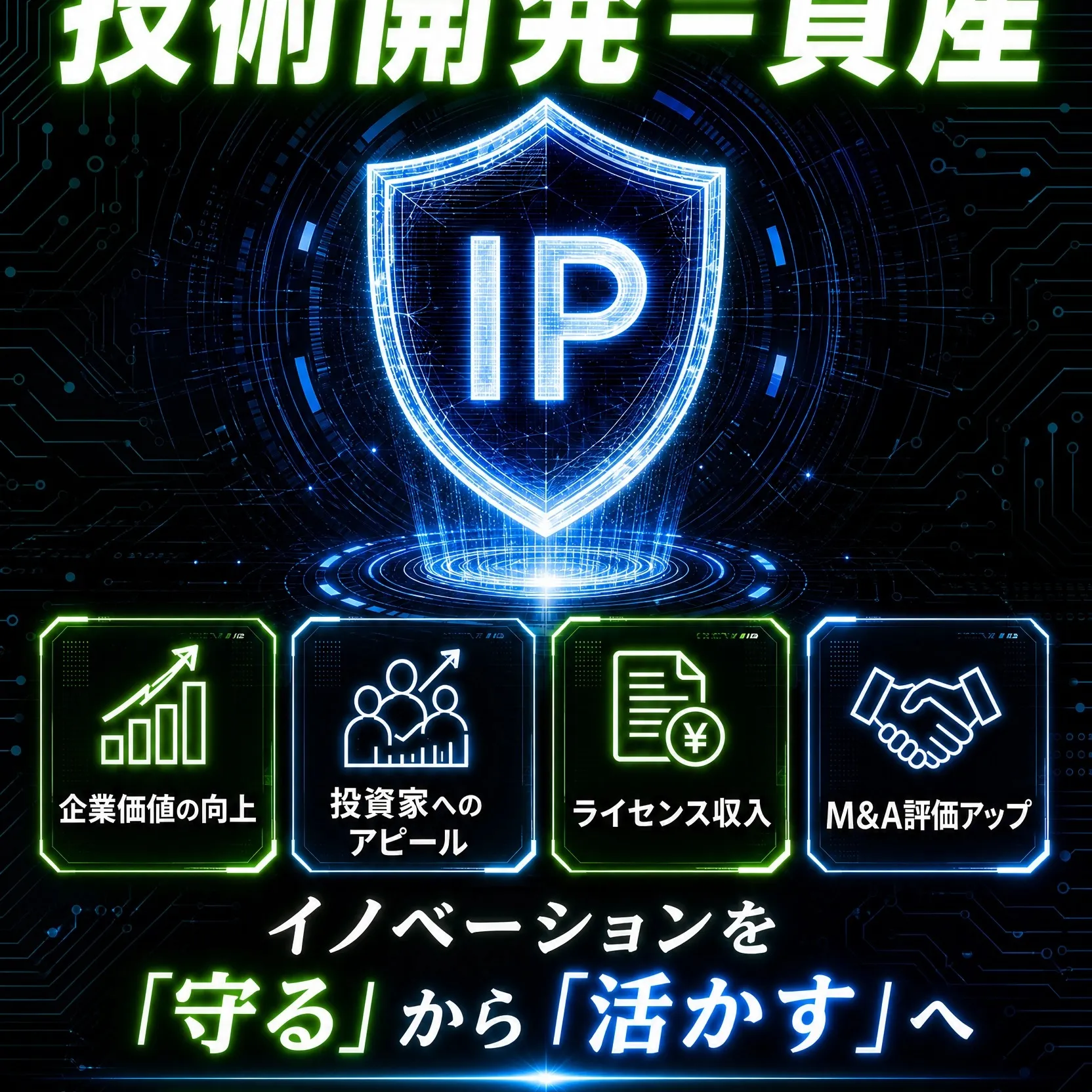 ⚡ 今すぐできる知財保護、3ステップ